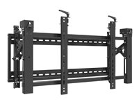 StarTech.com Soporte VESA de Montaje de Video Wall para Monitores de 45 a 70 Pulgadas - de Acero - Antirrobo - abrazadera - para muro de vídeo - negro