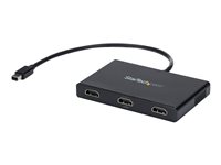 StarTech.com Splitter Multiplicador Mini DisplayPort a 3 puertos HDMI - Hub MST DP 1.2 - separador de vídeo/audio - 3 puertos