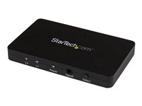 StarTech.com Switch Selector Automático HDMI con Chasís de Aluminio y  MHL - Conmutador 4K 30Hz - interruptor de vídeo/audio - 2 puertos