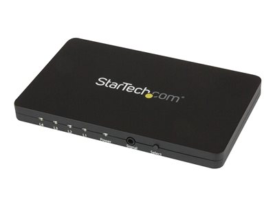  STARTECH.COM  Switch Selector Automático HDMI de 4 Puertos con Chasís de Aluminio y MHL - Conmutador 4K 30Hz (VS421HD4K) - interruptor de vídeo/audio - 4 puertosVS421HD4K