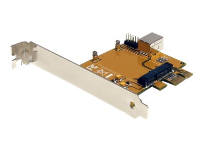  STARTECH.COM  Tarjeta Adaptadora PCI Express a Mini PCIe - adaptador para tarjeta PCI Mini - PCIePEX2MPEX