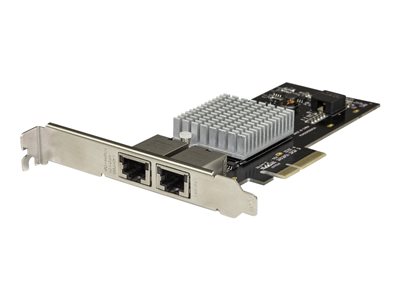  STARTECH.COM  Tarjeta de Red PCI Express con 2 Puertos 10GBase-T - Tarjeta de Red PCI-E de 10 Gb NBASE-T con Chipset X550 - adaptador de red - PCIe 3.0ST10GPEXNDPI