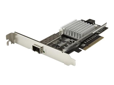  STARTECH.COM  Tarjeta de Red PCI Express con Ranura SFP+ Abierta - Chipset Intel - Multimodo y Monomodo - Tarjeta Ethernet PCIE de 10G - adaptador de rPEX10000SFPI