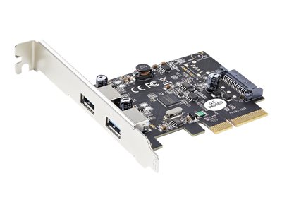  STARTECH.COM  Tarjeta PCI Express de 2 Puertos USBA 10Gb/Puerto - Tarjeta PCI-E 3.0 x2 USB 3.1/3.2 Gen 2 Tipo A - Win/Linux (PEXUSB312A3) - adaptador USB - PCIe 3.0 x4 - USB-C 3.1 Gen 2 x 2 - Conforme a la TAAPEXUSB312A3