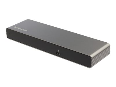  STARTECH.COM  Thunderbolt 3 Dock, Dual 4K 60Hz Monitor TB3 Docking Station with DisplayPort, HDMI & 1080p VGA, 85W Power Delivery & Charging, Gigabit ETB3DK2DHVUE