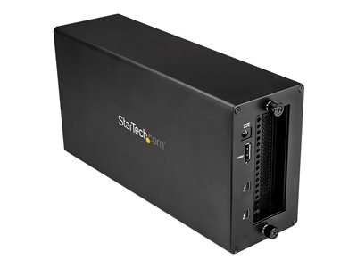  STARTECH.COM  Thunderbolt 3 PCIe Expansion Chassis, External Enclosure Box with 1x PCI-Express Slot, 5K/4K Output Via TB3/DP Ports, TAA - alargador deTB31PCIEX16