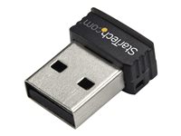 StarTech.com USB 150Mbps Mini Wireless N Network Adapter - 802.11n/g 1T1R (USB150WN1X1) - adaptador de red - USB 2.0