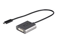 StarTech.com USB C to DVI Adapter, 1920x1200p, USB-C to DVI-D Adapter, USB Type C to DVI Monitor, Video Converter, Thunderbolt 3 Compatible, USB-C to DVI Dongle, 12
