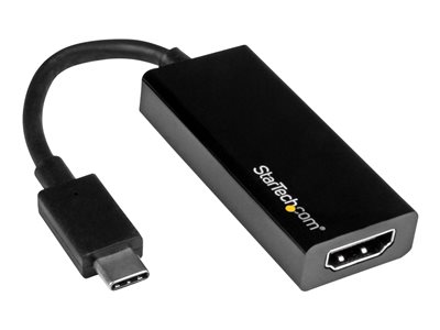  STARTECH.COM  USB C to HDMI Adapter - USB 3.1 Type C Converter - 4K 30Hz UHD - adaptador de vídeo - HDMI / USB - 14.7 cmCDP2HD