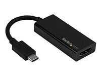 StarTech.com USB-C to HDMI Adapter, USB Type-C to HDMI Converter, 4K 60Hz, Limited stock, see similar item CDP2HD4K60W - adaptador de vídeo externo - negro