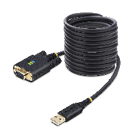 Startech.com USB TO SERIAL DCE CABLE USB TO CABLNULL MODEM SERIAL ADAPTER 1P10FFCN-USB-SERIAL