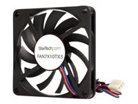 StarTech.com Ventilador de Repuesto con Rodamiento de Bolas para Disipador de Procesador o Caja Chasis Ordenador - 70mm - TX3 - ventilador para caja
