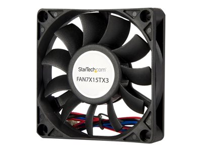  STARTECH.COM  Ventilador de Repuesto con Rodamiento de Bolas para Disipador de Procesador o Caja Chasis Ordenador - 70mmx15mm - TX3 - ventilador para cajaFAN7X15TX3