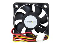 StarTech.com Ventilador de Repuesto para Caja de Ordenador 50x10mm con Conector TX3 y LP4 - Rodamiento de Bolas Recirculantes Ball Bearing - kit de ventilador del sistema FAN5X1TX3