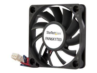  STARTECH.COM  Ventilador Fan para Chasis Caja de Ordenador PC Torre  - 60x10mm - Conector TX3 - kit de ventilador del sistemaFAN6X1TX3