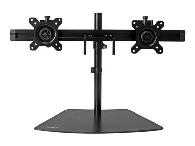  STARTECH .com Soporte para Dos Monitores - Base para Dos Pantallas - base - brazo ajustable - para pantalla LCD - negroARMBARDUO