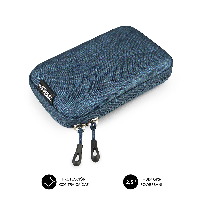 SUBBLIM Funda para Disco Externo de 2.5" Subblim HDD Business/ Negra SUB-HDD-HBC003