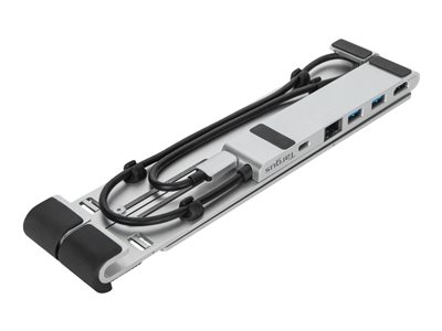  TARGUS  Portable Stand with Integrated Dock - estación de conexión + soporte para portátil - USB-C 3.2 Gen 1 / Thunderbolt 3 - HDMI - GigEAWU100005GL