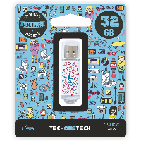 TECH ONE TECH Pendrive 32GB Tech One Tech Music Dream USB 2.0 TEC4003-32