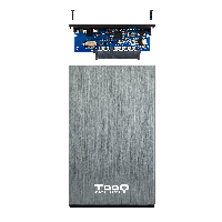 Tooq TQE-2527G Caja HDD 2.5" USB 3.1 Gen1/USB 3.0 TQE-2527G
