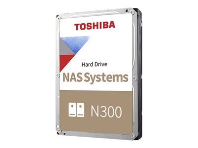  TOSHIBA  N300 NAS - disco duro - 8 TB - SATA 6Gb/sHDWG480UZSVA
