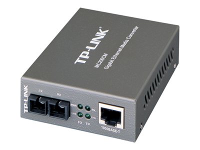  TP-LINK  MC200CM V5 - conversor de soportes de fibra - 1GbEMC200CM