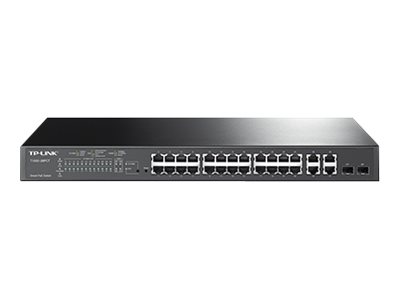  TP-LINK  Smart PoE Switch T1500-28PCT - conmutador - 24 puertos - montaje en rackT1500-28PCT