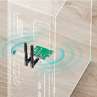 TP-LINK Tarjeta de red Inalámbrica-PCI Express TP-Link TL-WN881ND/ 300Mbps/ 2.4GHz TL-WN881ND