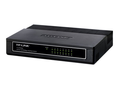  TP-LINK  TL-SF1016D 16-Port 10/100Mbps Desktop Switch - conmutador - 16 puertosTL-SF1016D