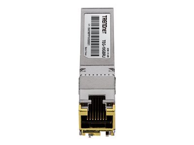  TRENDNET  TEG 10GBRJ - módulo de transceptor SFP+ - 1GbE, 10GbE, 5GbE, 2.5GbE - Conforme a la TAATEG-10GBRJ