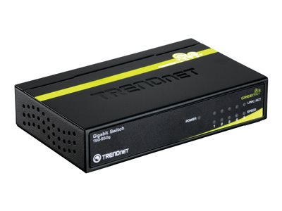  TRENDNET  TEG S50G - conmutador - 5 puertos - Conforme a la TAATEG-S50G