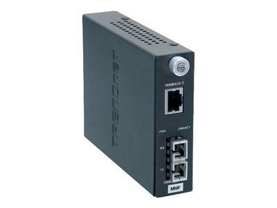  TRENDNET  TFC-1000 - conversor de soportes de fibra - GigETFC-1000MSC