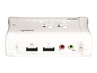TRENDnet TK 209K - conmutador KVM / audio - 2 puertos TK-209K