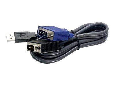  TRENDNET  TK CU10 - cable de teclado / vídeo / ratón (KVM) - 3.1 mTK-CU10