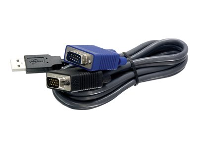  TRENDNET  TK CU15 - cable de teclado / vídeo / ratón (KVM) - 4.5 mTK-CU15