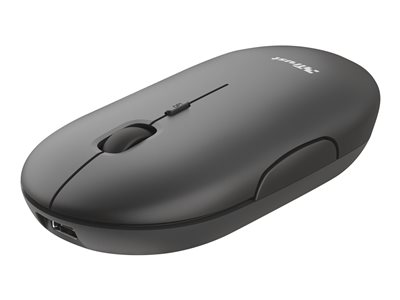  TRUST  Puck - ratón - Bluetooth, 2.4 GHz - negro24059