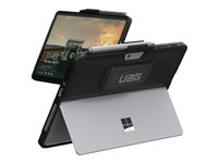 UAG Case for Microsoft Surface Go 3/Go 2/Go [10.5-inch] w/Handstrap - Scout Black - carcasa trasera para tableta 31107H114040