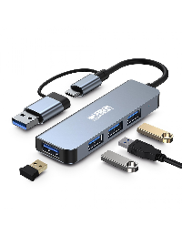 DUAL HUB USB A-C - 4 X USB-A 3 ACCS3.0 PORTS MHC35UF