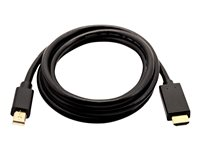 V7 cable adaptador - Mini DisplayPort / HDMI - 2 m V7MDP2HD-02M-BLK-1E