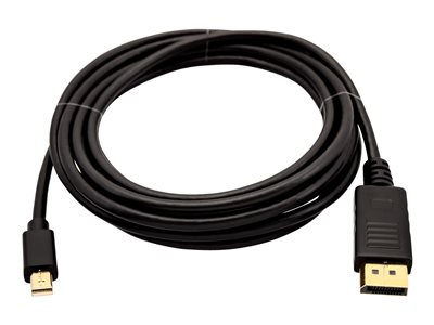  V7  - cable DisplayPort - Mini DisplayPort a DisplayPort - 3 mV7MDP2DP-03M-BLK-1E