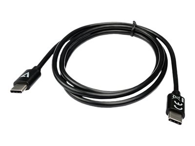  V7  - cable USB de tipo C - USB-C a USB-C - 1 mV7USB2C-1M