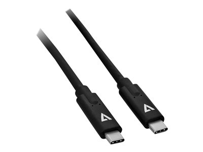  V7  - cable USB de tipo C - USB-C a USB-C - 2 mV7UCC-2M-BLK-1E