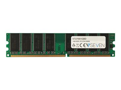  V7  - DDR - módulo - 1 GB - DIMM de 184 patillas - 333 MHz / PC2700 - sin búferV727001GBD