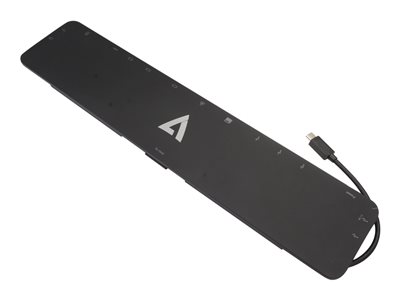  V7  - estación de conexión - USB-C - VGA, HDMI, DP - 1GbEDOCKUCPT01
