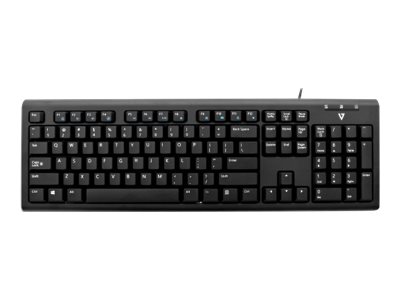  V7  KU200GS-DE - teclado - alemán - negroKU200GS-DE