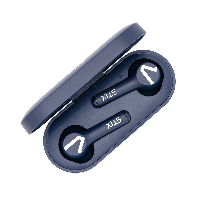 VEHO STIX TRUE WRLS EARPHONES  ACCSBLUE LONG 4 HOUR BATT LIFE       IN VEP-116-STIX-M
