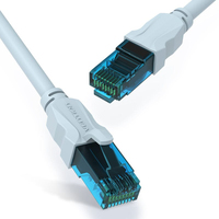 VENTION Cable de Red RJ45 UTP Vention VAP-A10-S075 Cat.5e/ 75cm/ Azul y Negro VAP-A10-S100