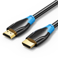 VENTION Cable HDMI 2.0 4K Vention AACBE/ HDMI Macho - HDMI Macho/ 75cm/ Negro AAIBD
