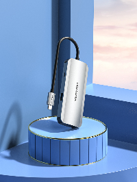 VENTION Hub USB Tipo-C Vention TNAHB/ 4xUSB/ 1xMicroUSB PD TNAHB