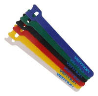 VENTION Tira Organizadora de Cables Vention KAC00/ 15cm/ Pack de 6 KAC00